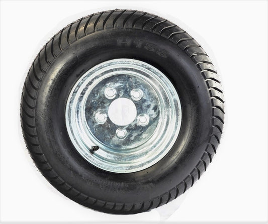 Trailer Tire On Rim 20.5X8-10 205/65-10 20.5X8.0-10 5 Lug Wheel Galvanized