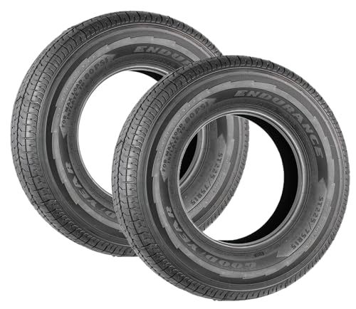 2-Pack Goodyear Trailer Tire Endurance ST225/75R15 225/75R15 Load Range E BSW