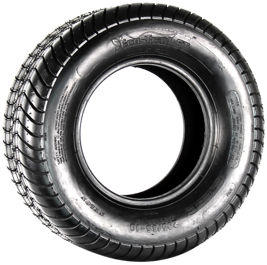 eCustomrim Trailer Tire 20.5x8.0-10 205/65-10 Load Range E 10 Ply Tractor Tire