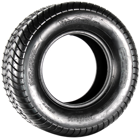 eCustomrim Trailer Tire 20.5x8.0-10 205/65-10 Load Range F 12 Ply Tractor Tire
