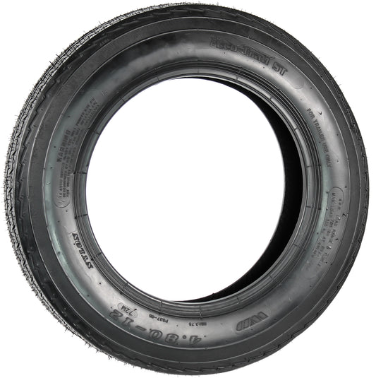 eCustomrim Trailer Tire 480-12 4.80-12 Load Range B 4 Ply - 2 Year Warranty