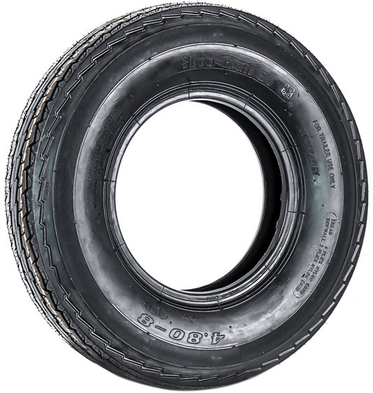 eCustomrim Trailer Tire 4.80-8 480-8 Load Range C 6 Ply Bias - 2 Year Warranty