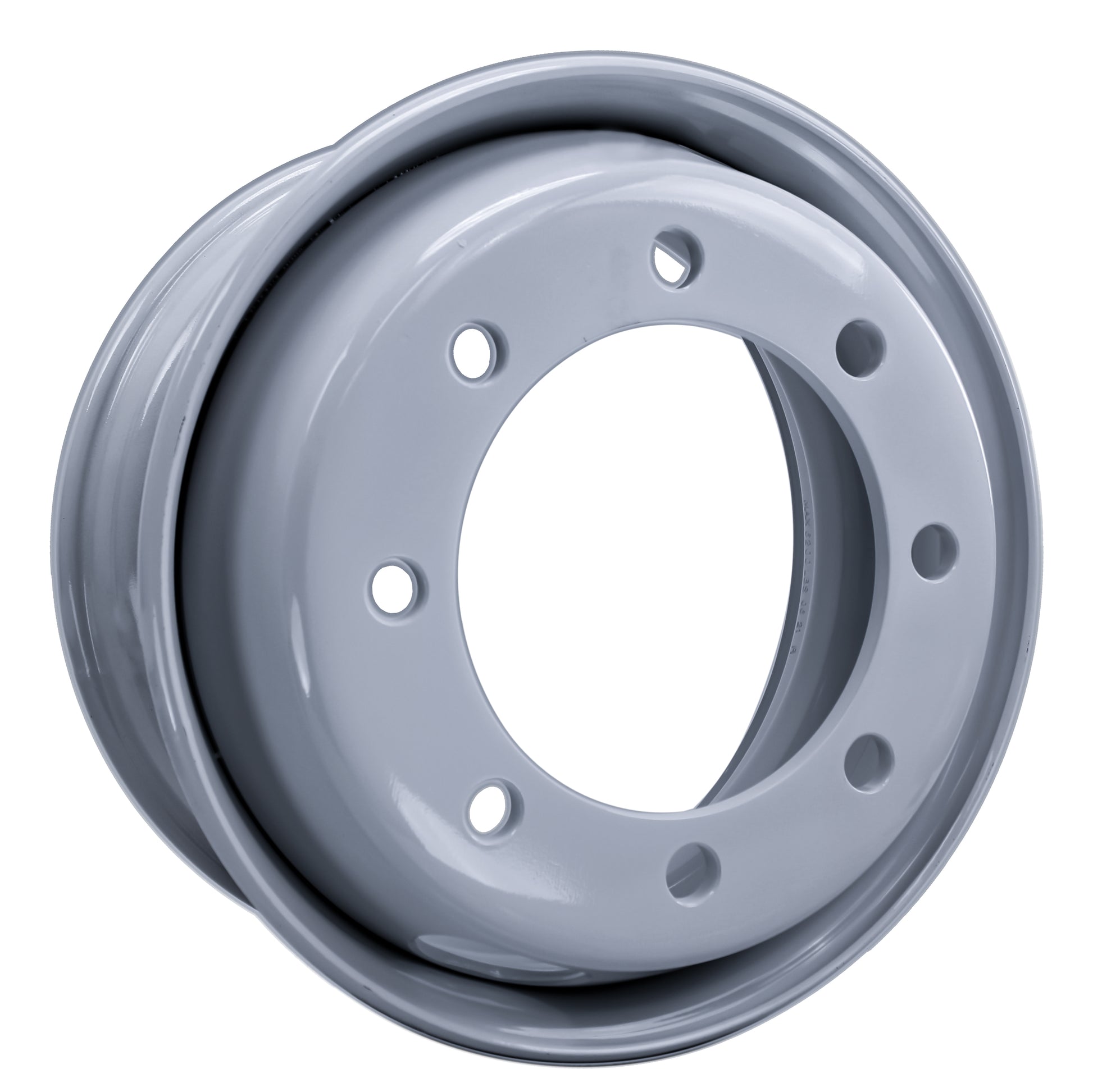 Trailer Wheel 17.5" 17.5X6.75 Hub Centric 8 Lug 275mm Center Silver Dual Rim