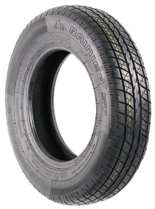 Rainier Radial ST145/R12 Trailer Tire Load Range E 1520# 145/R12 145R12