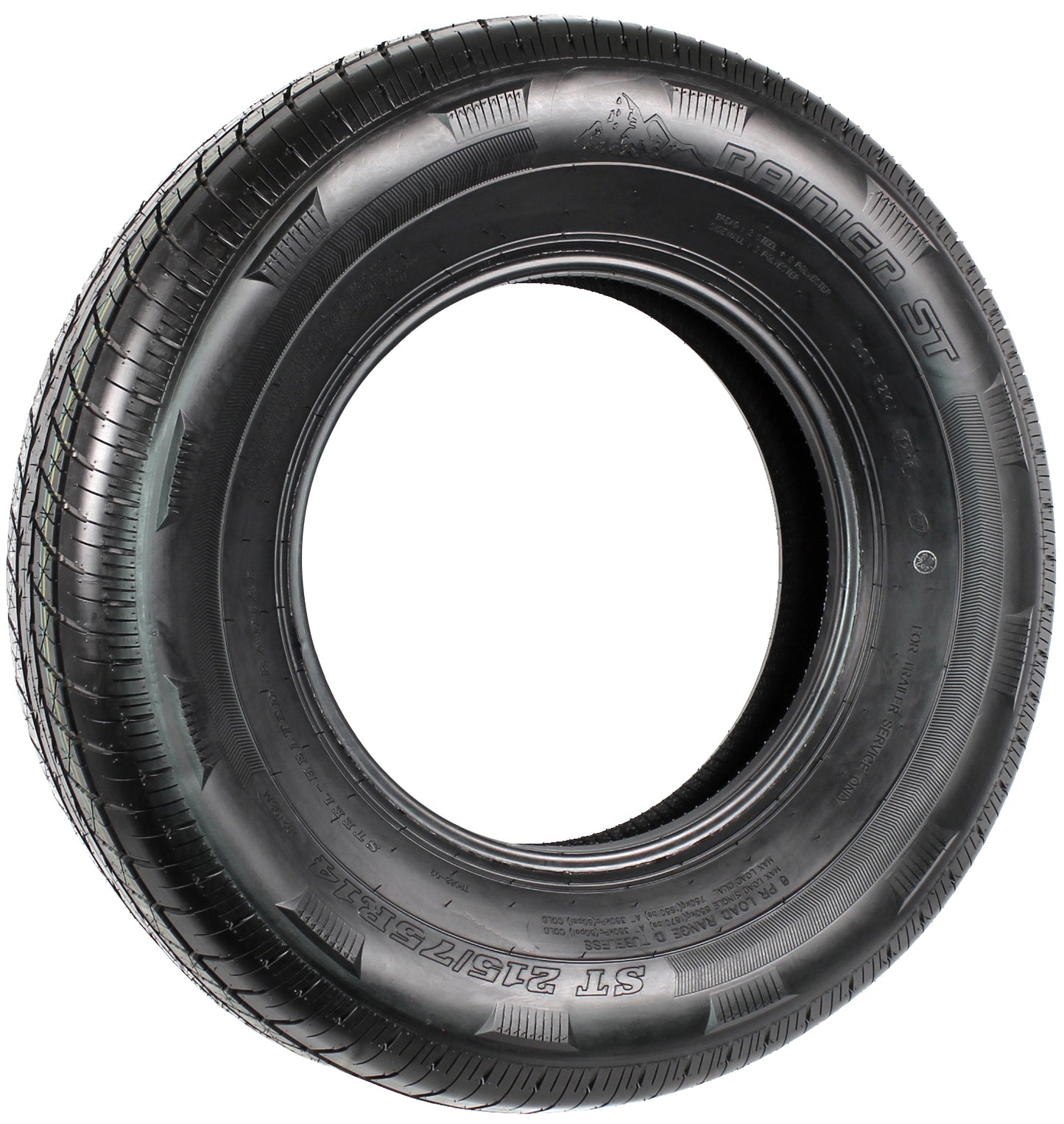 eCustomrim Radial Trailer Tire ST215/75R14 215/75R14 Load Range D 8 Ply