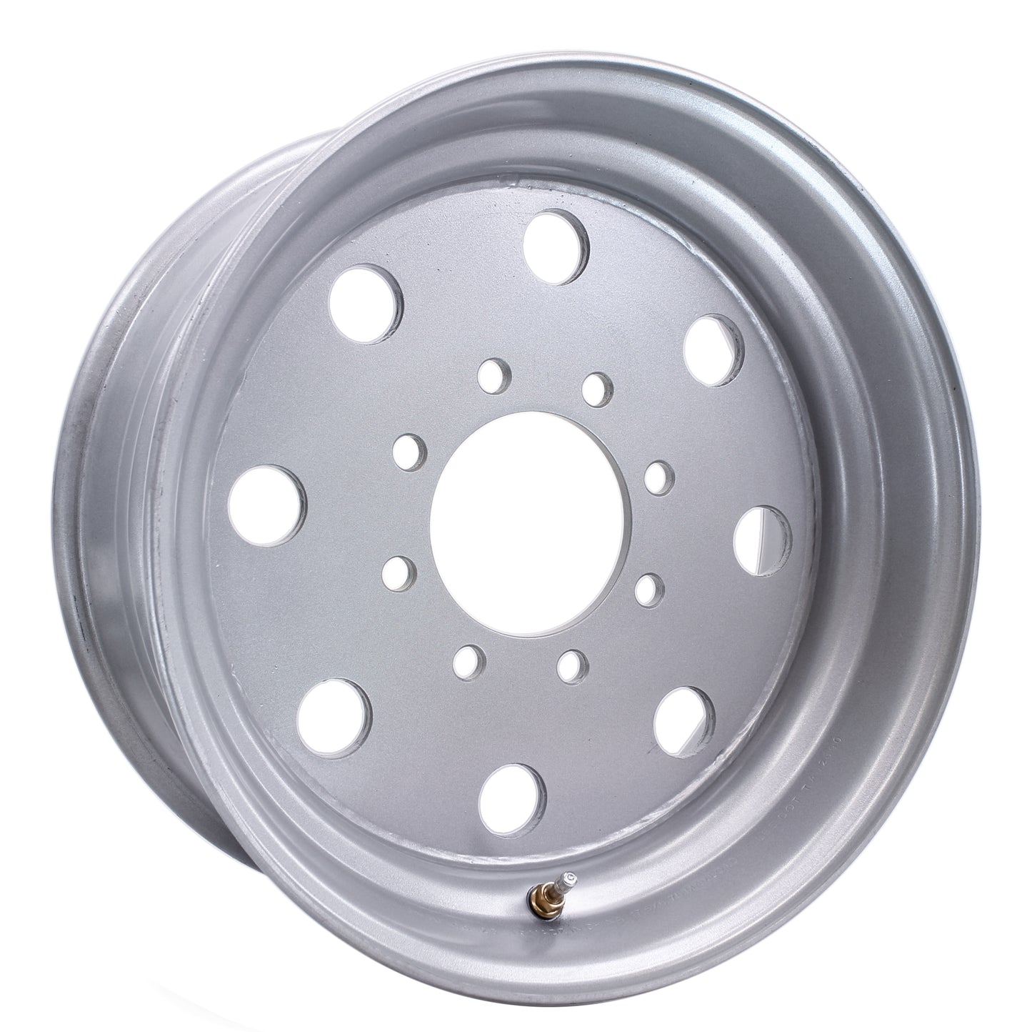 Trailer Wheel 17.5" 17.5X6.75 Hub Centric 8 Lug On 6.5 Center Silver Modular Rim