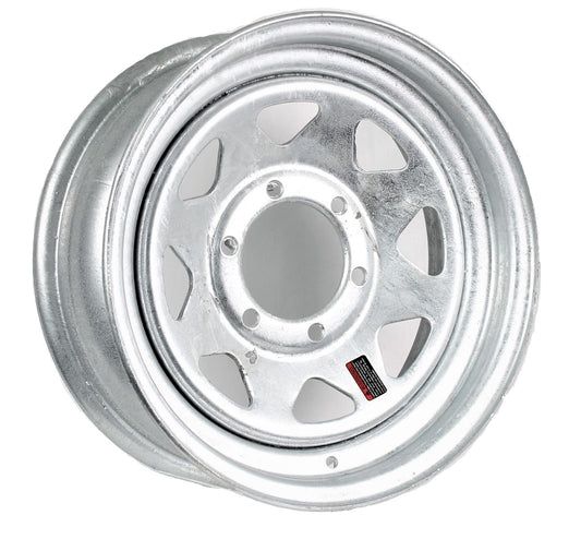 Trailer Wheel Rim 15X6 6-5.5 Galvanized Spoke 2830 Lb. 4.27 Center Bore