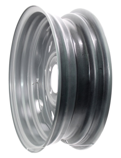 eCustomrim Trailer Wheel Rim 15X5 5-4.5 Silver Modular 5 Lug On 4.5 Inch Center