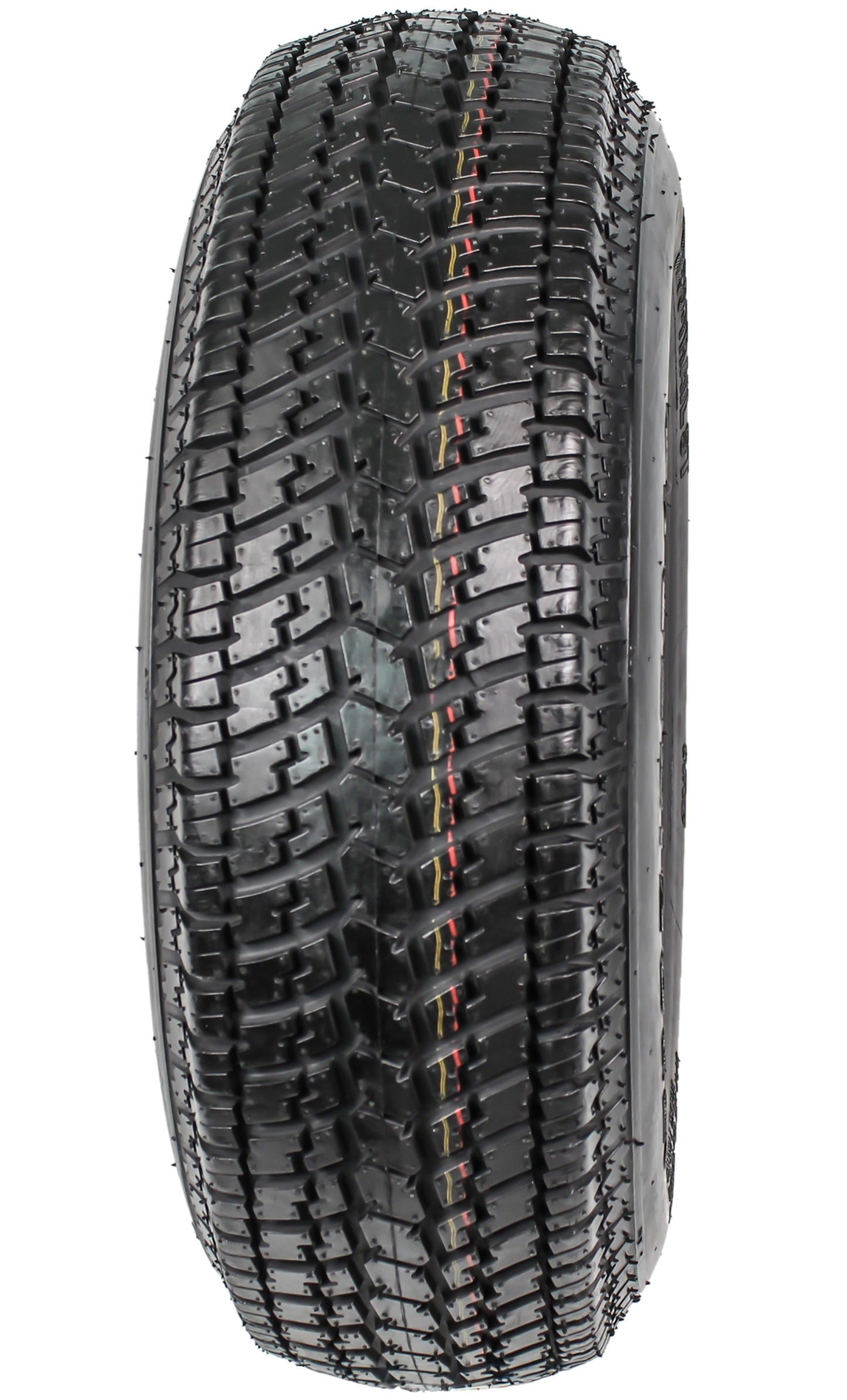 eCustomrim Tire On Rim ST205/75D14 14 in. LRC 5 Lug White Spoke Wheel