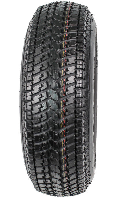 eCustomrim Tire On Rim ST205/75D14 14 in. LRC 5 Lug White Spoke Wheel