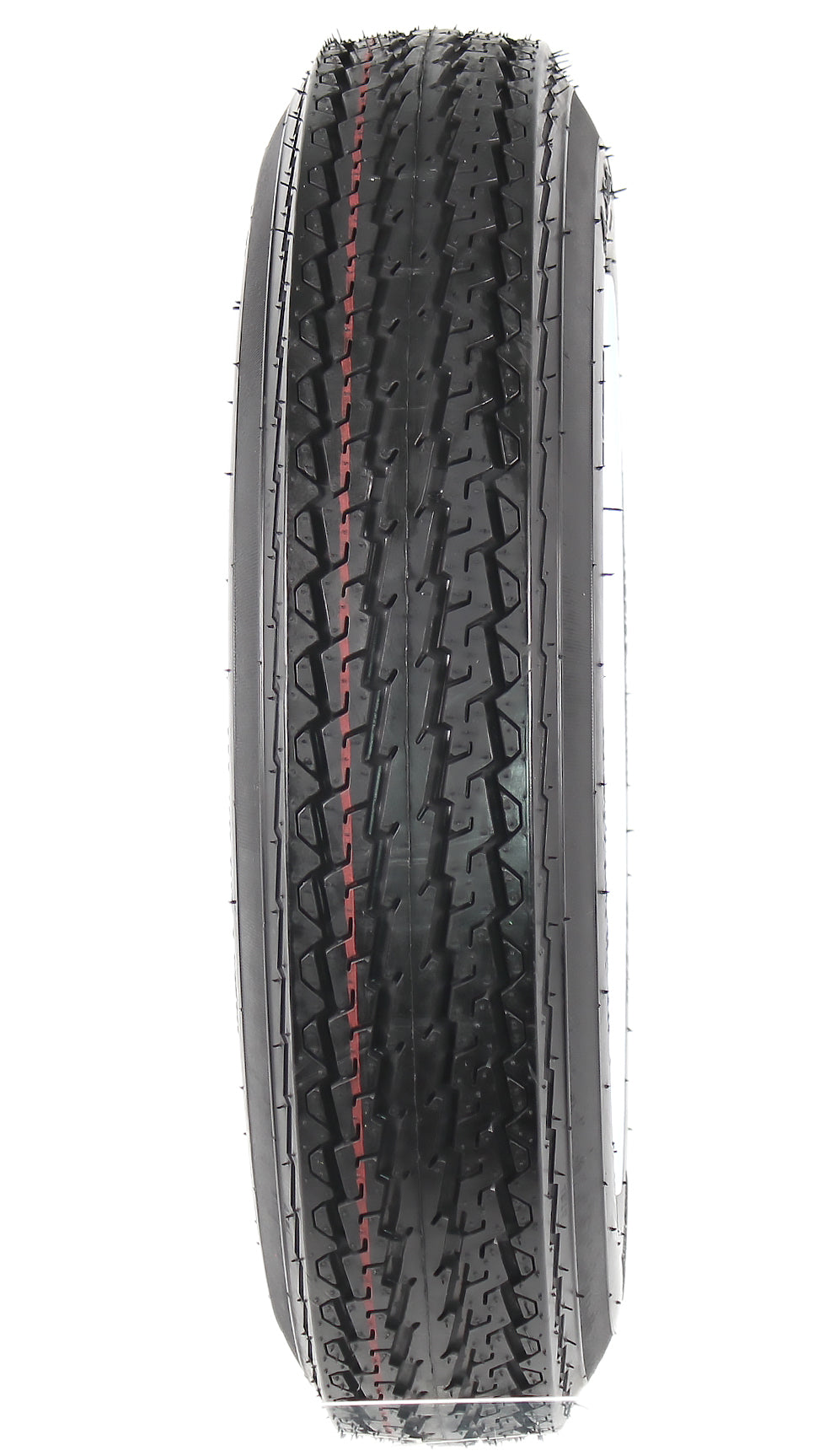 Trailer Tire On Rim 4.80-12 480-12 4.80 X 12 in. LRB 4 Lug White Wheel Spoke