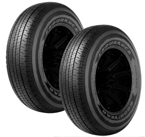2-Pk Fits Goodyear Endurance All Season Trailer Tire ST235/80R16 Load Range E
