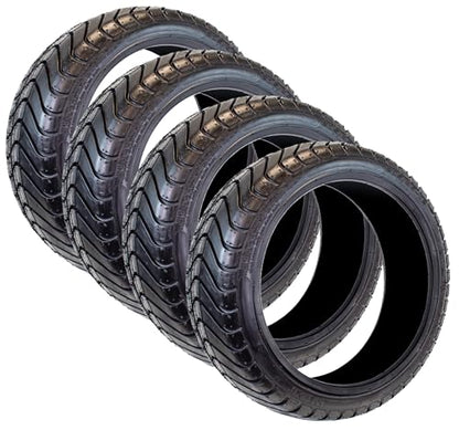 eCustomrim 4-Pack 215/35-12 Golf Cart Street ATV Offroad Trailer Tire