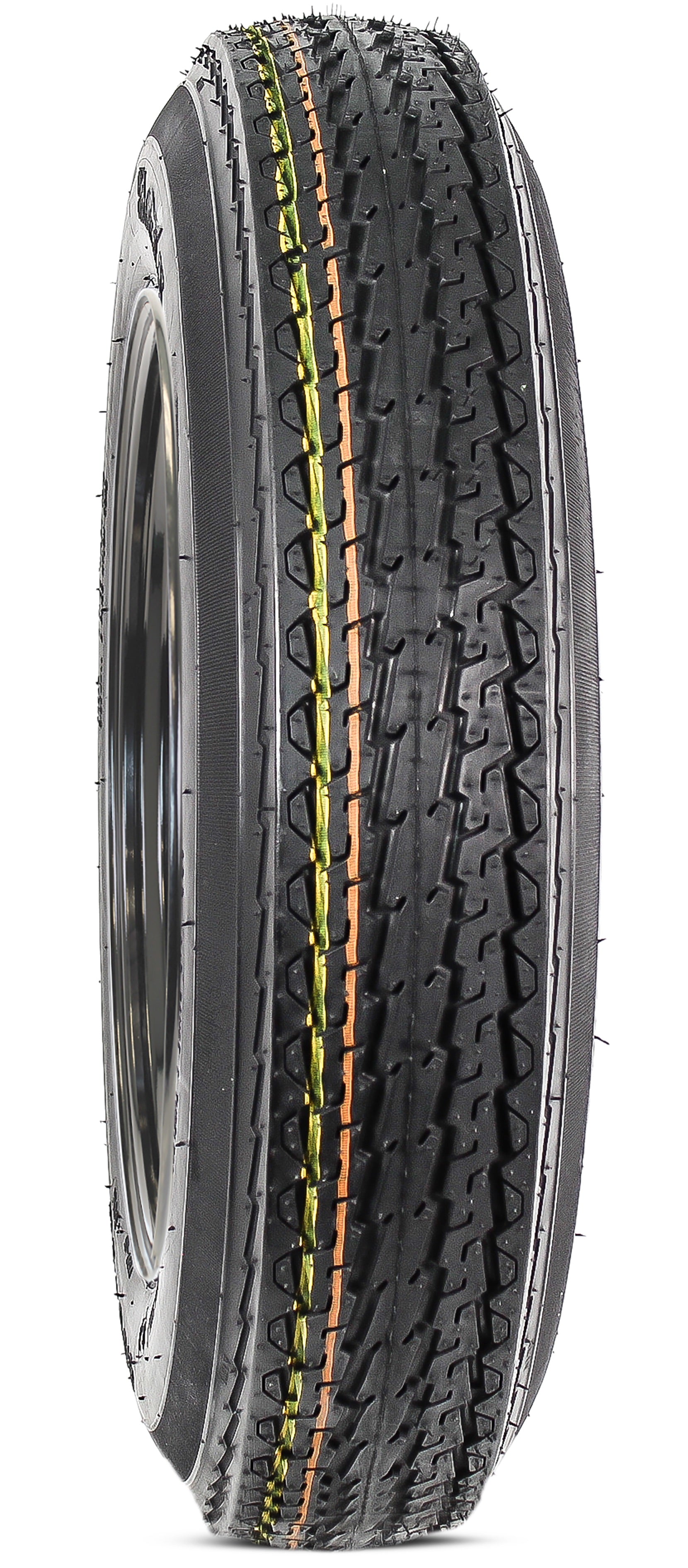 Trailer Tire Rim Assembly 4.80-12 480-12 12 Inch LRC 5 Lug Wheel Black Modular