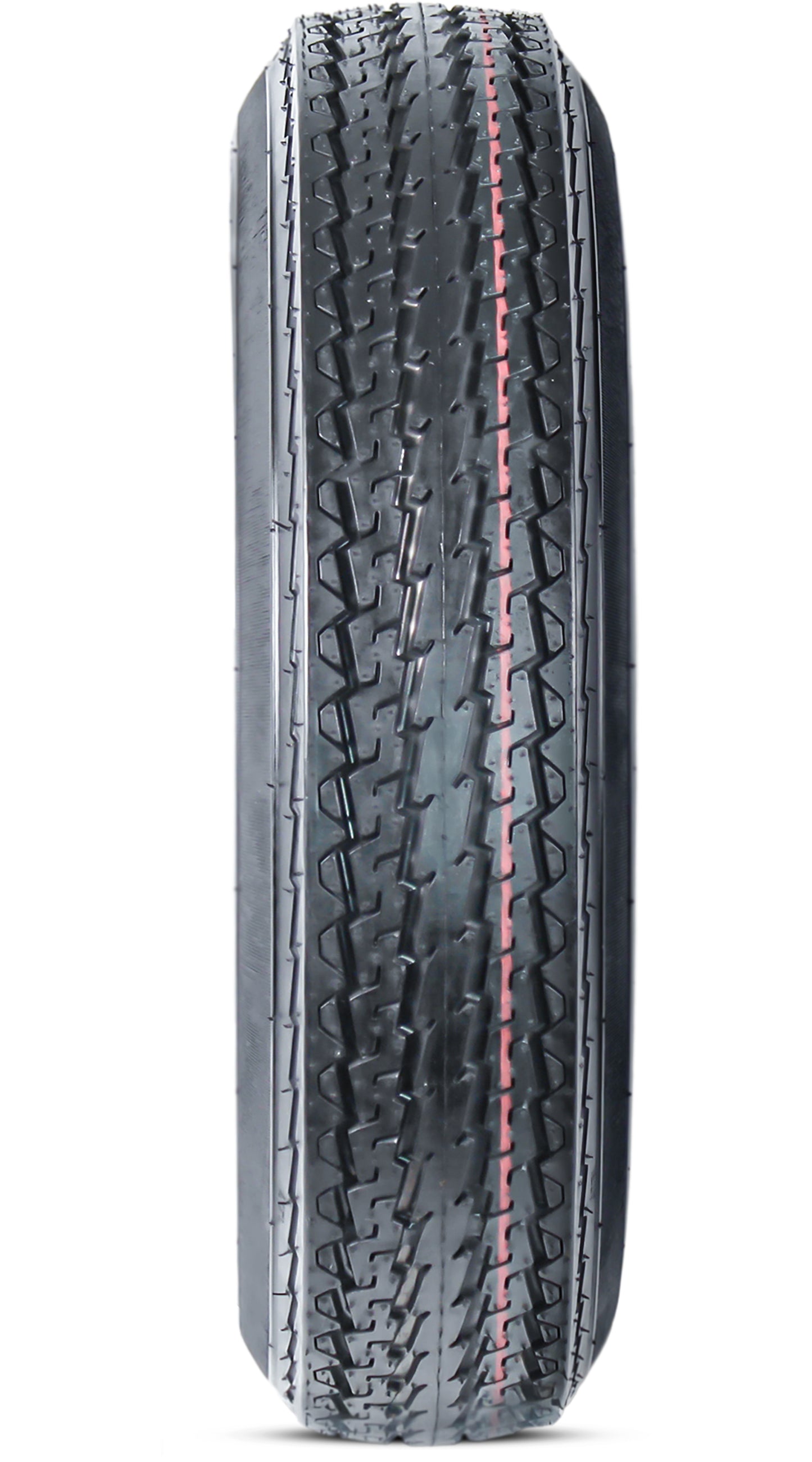 Trailer Tire Rim Assembly 4.80-12 480-12 12 Inch 5 Lug Black Modular Wheel