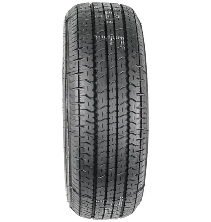 eCustomrim Aluminum Rim Goodyear Trailer Tire 205/75R14 14 5 Lug Evolution Black