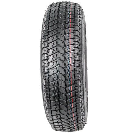 eCustomrim Trailer Tire ST175/80D13 LRC 13X5 5-4.5 Avalanche Black Aluminum Rim