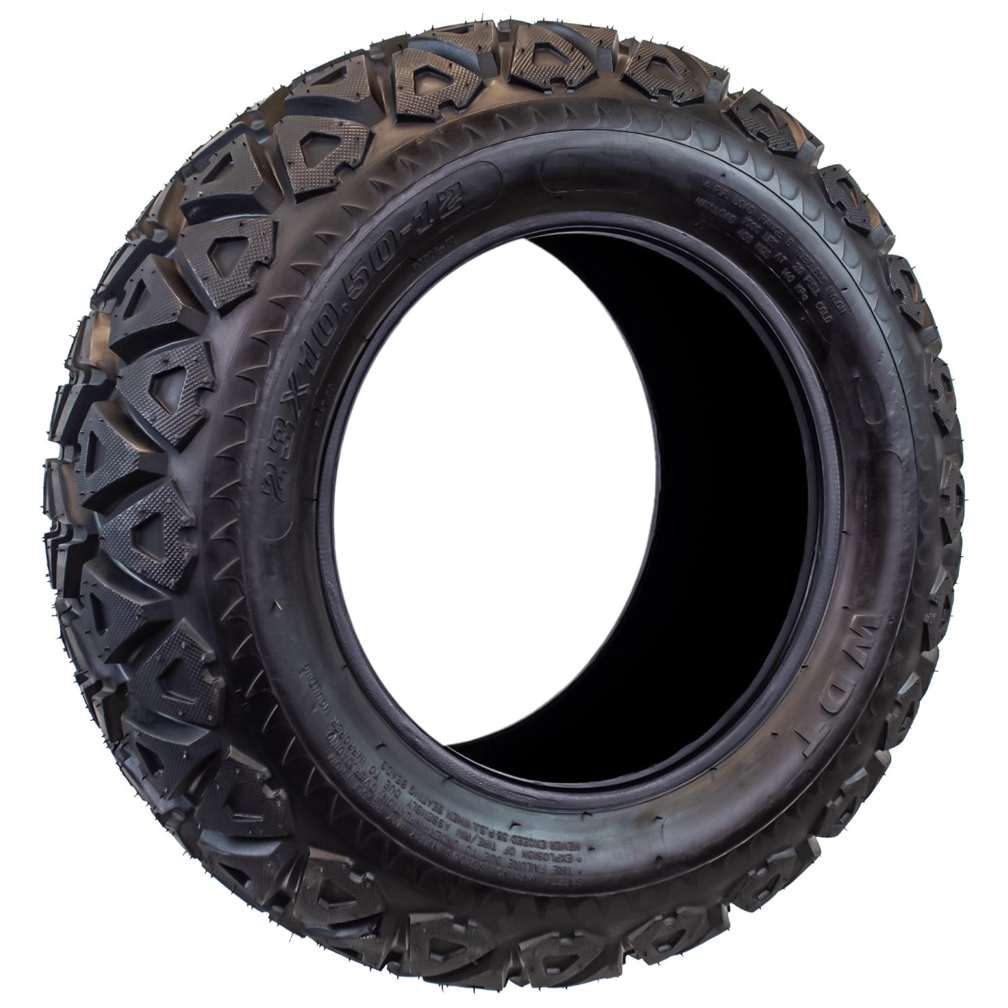 eCustomrim 23X10.50-12 Lifted Golf Cart ATV Offroad All Terrain Mud Knobby Tire