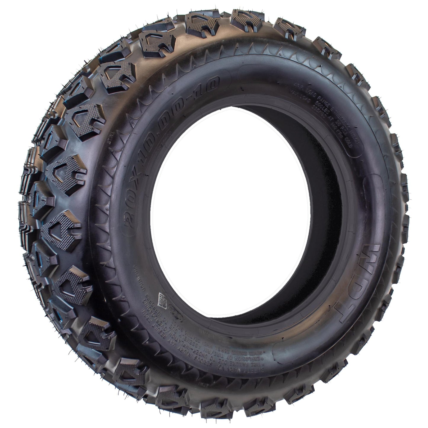 20X10-10 20X10.00-10 Lifted Golf Cart ATV Offroad All Terrain Mud Knobby Tire
