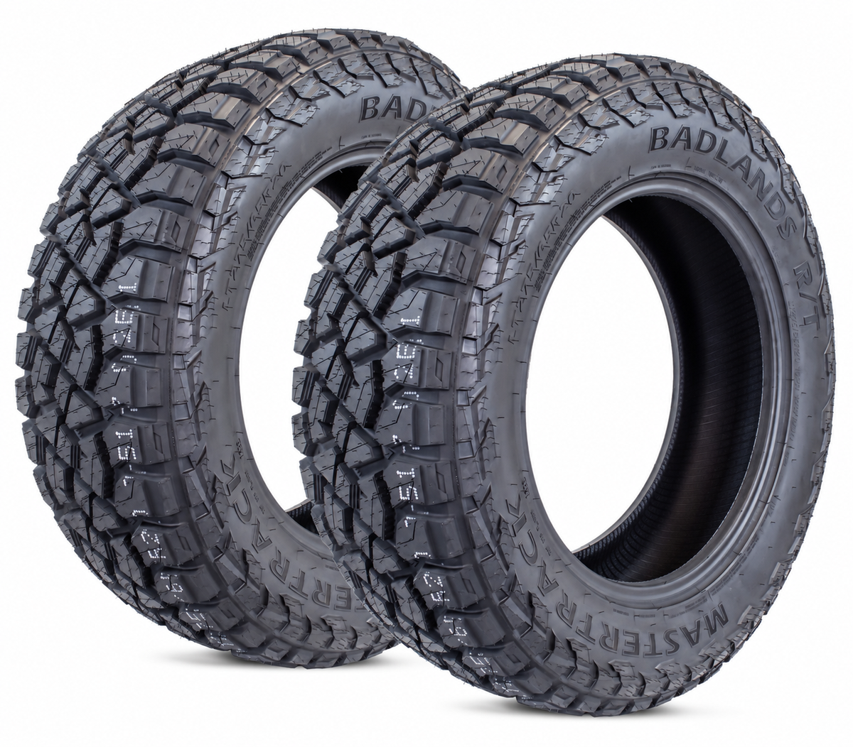 2-Pack Mastertrack LT275/65R20 126/123Q 10PR BADLANDS R/T SUV Truck Tire