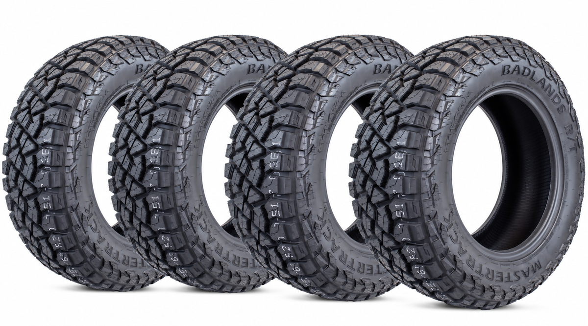 4-Pack Mastertrack LT275/65R20 126/123Q 10PR BADLANDS R/T SUV Truck Tire