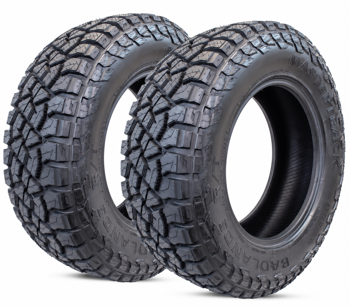 2-Pack Mastertrack LT275/70R18 125/122Q 10PR BADLANDS R/T SUV Truck Tire