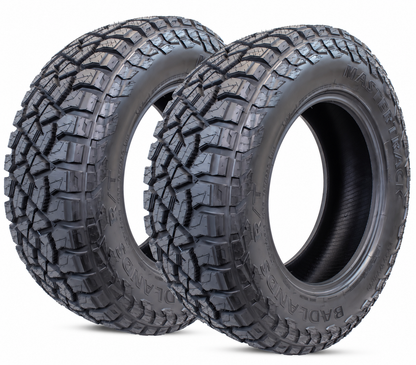 2-Pack Mastertrack LT275/70R18 125/122Q 10PR BADLANDS R/T SUV Truck Tire
