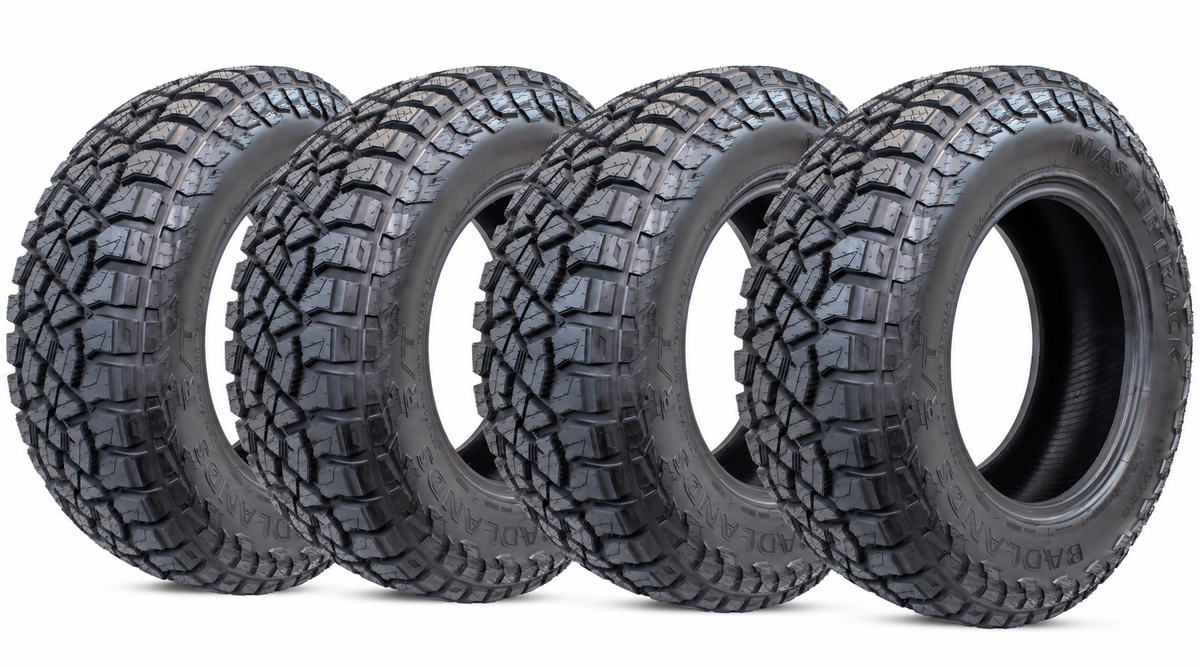 4-Pack Mastertrack LT275/70R18 125/122Q 10PR BADLANDS R/T SUV Truck Tire