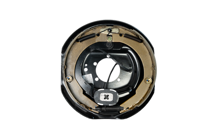 4-Pack 12 in. x 2 in. Electric Trailer Brakes Backing Plates 2 Left 2 Right 12"