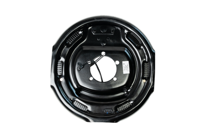 4-Pack 12 in. x 2 in. Electric Trailer Brakes Backing Plates 2 Left 2 Right 12"