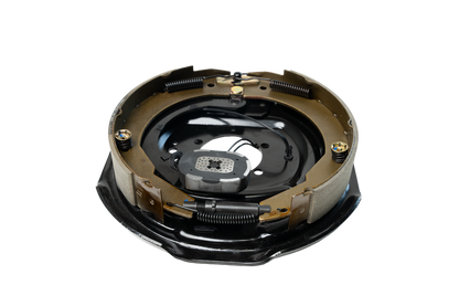 4-Pack 12 in. x 2 in. Electric Trailer Brakes Backing Plates 2 Left 2 Right 12"