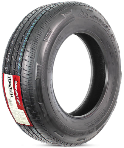 Radial Trailer Tire ST205/75R14 14 Inch DEEP TREAD Steel Belted Load Range D