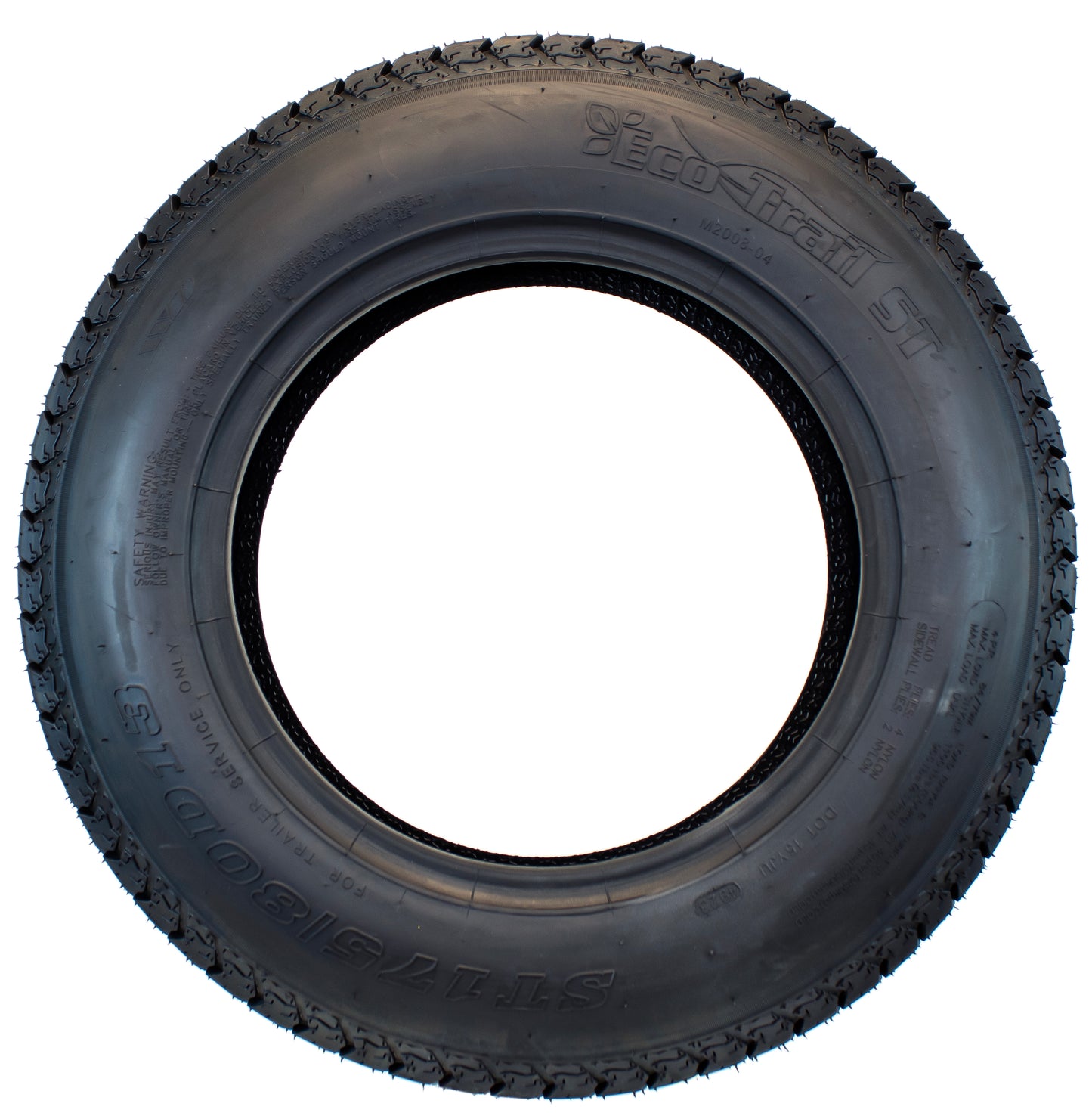 eCustomrim Trailer Tire ST175/80D13 175/80 D 13 Load Range B - 2 Year Warranty