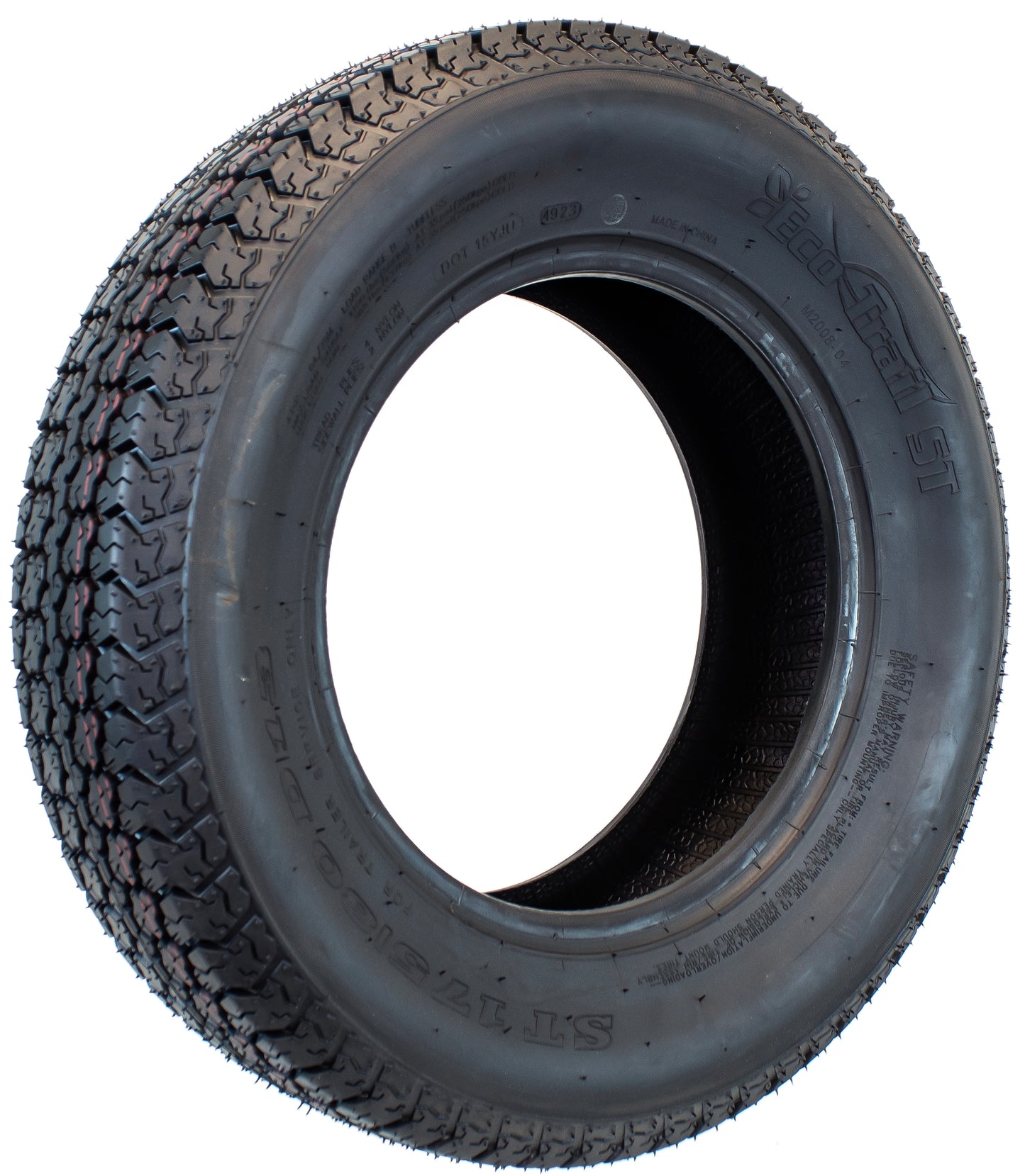 eCustomrim Trailer Tire ST175/80D13 175/80 D 13 Load Range B - 2 Year Warranty