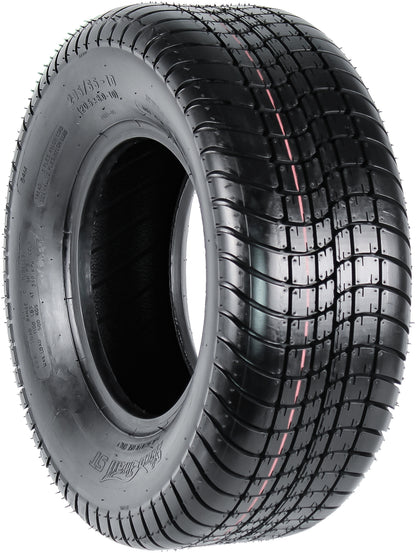 eCustomrim Trailer Tire 20.5x8.0-10 205/65-10 Load Range C 6 Ply Tractor Tire