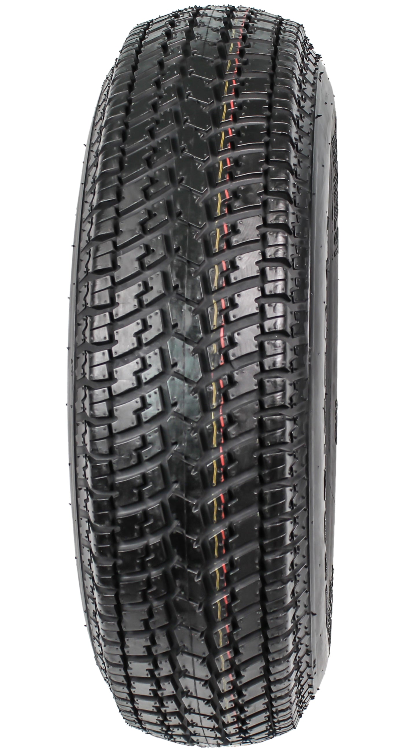 eCustomrim Trailer Tire On Rim ST215/75D14 14 in. LRC 5 Lug White Modular Wheel