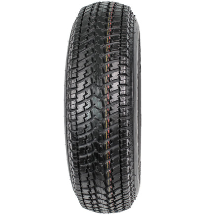 eCustomrim Trailer Tire On Rim ST205/75D14 14" 5 Lug LRC Aluminum Altitude Black