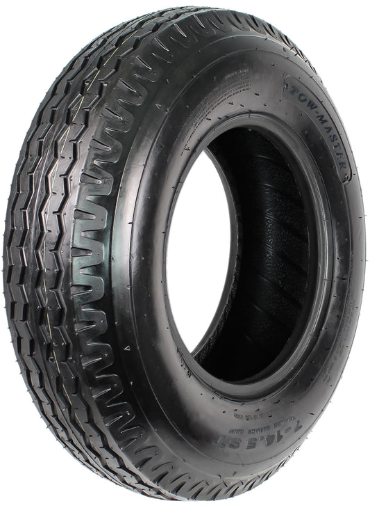 eCustomrim Mobile Home Trailer Tire 7-14.5 Load Range F MH Low Boy 12 Ply Bias