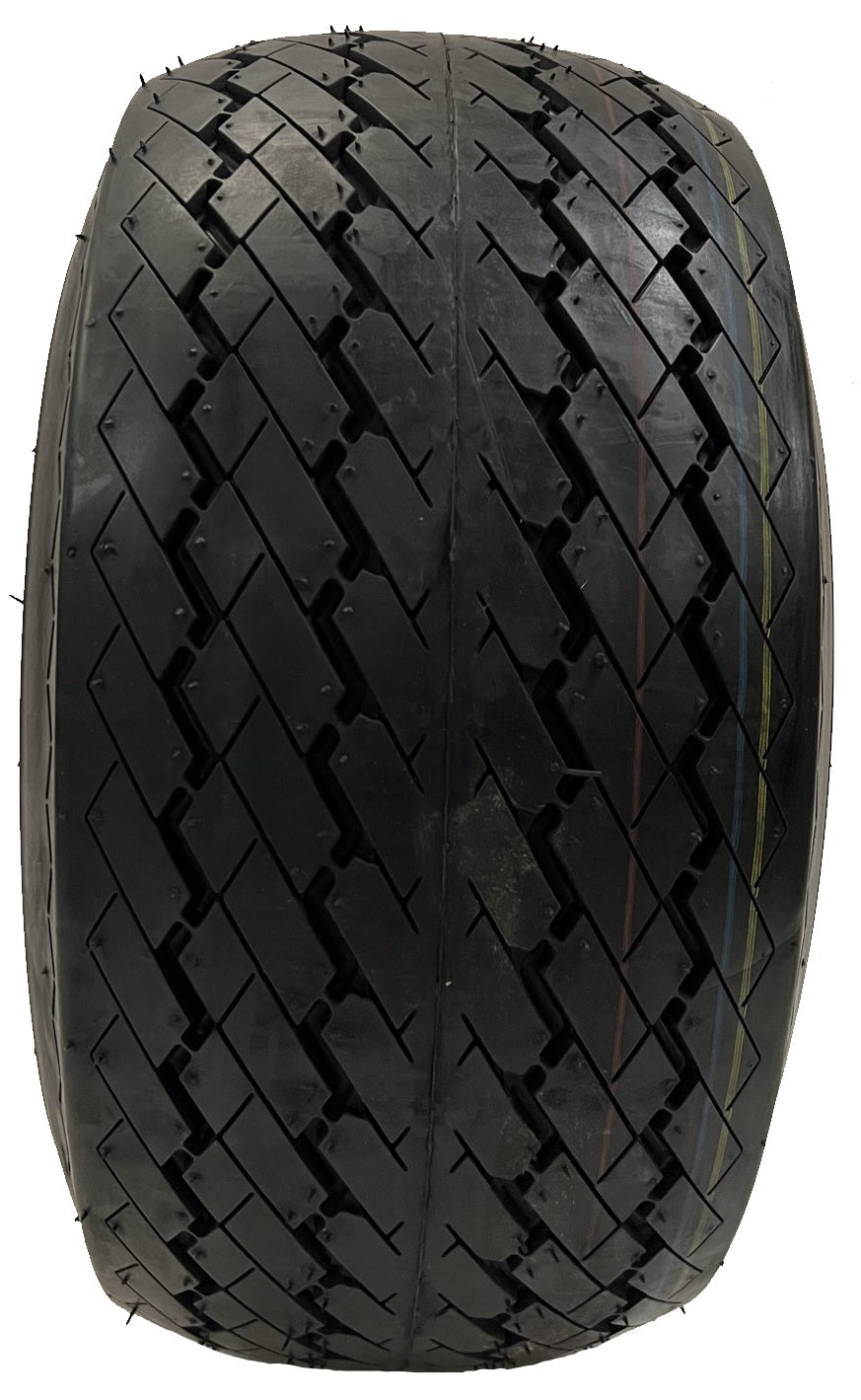 Golf Cart Tire On Rim 18 X 8.5 X 8 18-850-8 18X8.50-8 White 4 Lug 8"