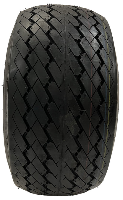 Golf Cart Tire On Rim 18 X 8.5 X 8 18-850-8 18X8.50-8 White 4 Lug 8"