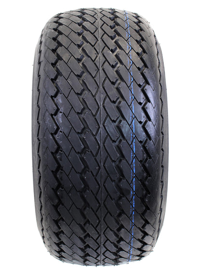 4-Pk 8" 18X8.50-8 Black Golf Cart Tire And Wheel Fits E-Z-GO, ClubCar, Cushman