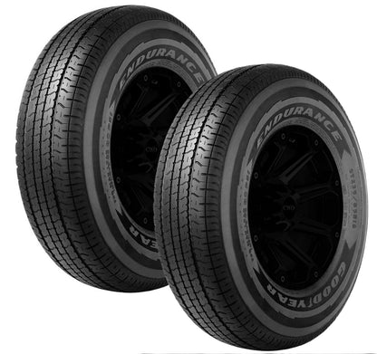 2-Pack Goodyear Trailer Tire Endurance ST235/80R16 235/80R16 Load Range E BSW