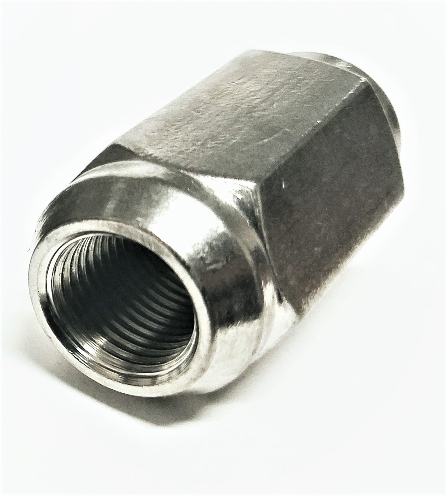 50-Pack Solid 304 Stainless Steel 1/2" Lug Nuts 1/2-20 For Trailer Wheel Rim