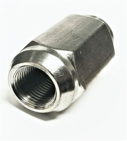 50-Pack Solid 304 Stainless Steel 1/2" Lug Nuts 1/2-20 For Trailer Wheel Rim