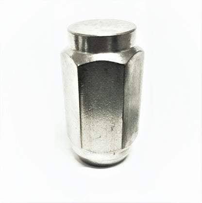 50-Pack Solid 304 Stainless Steel 1/2" Lug Nuts 1/2-20 For Trailer Wheel Rim