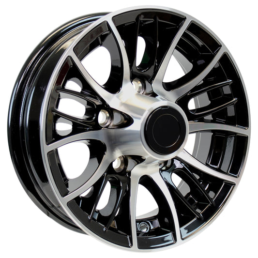 eCustomrim Aluminum Trailer Wheel 13X5 13 Inch Evolution 5 Lug On 4.5" Rim