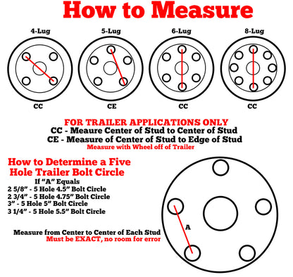 Trailer Tire On Rim 480-12 4.80-12 LRC 4 Lug White Spoke Wheel