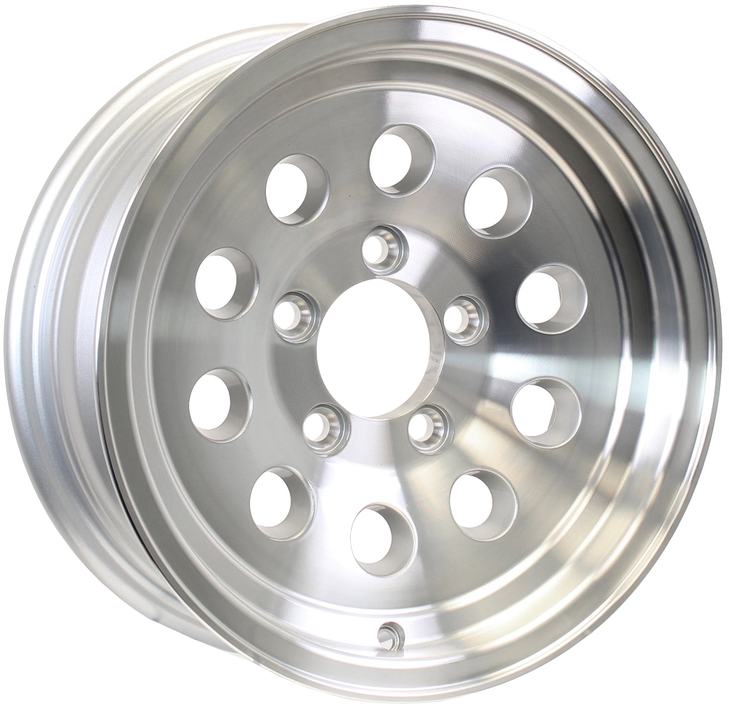 eCustomrim Aluminum Trailer Wheel 15X6 15 X 6 5 Lug 4.5 Center Modular ...