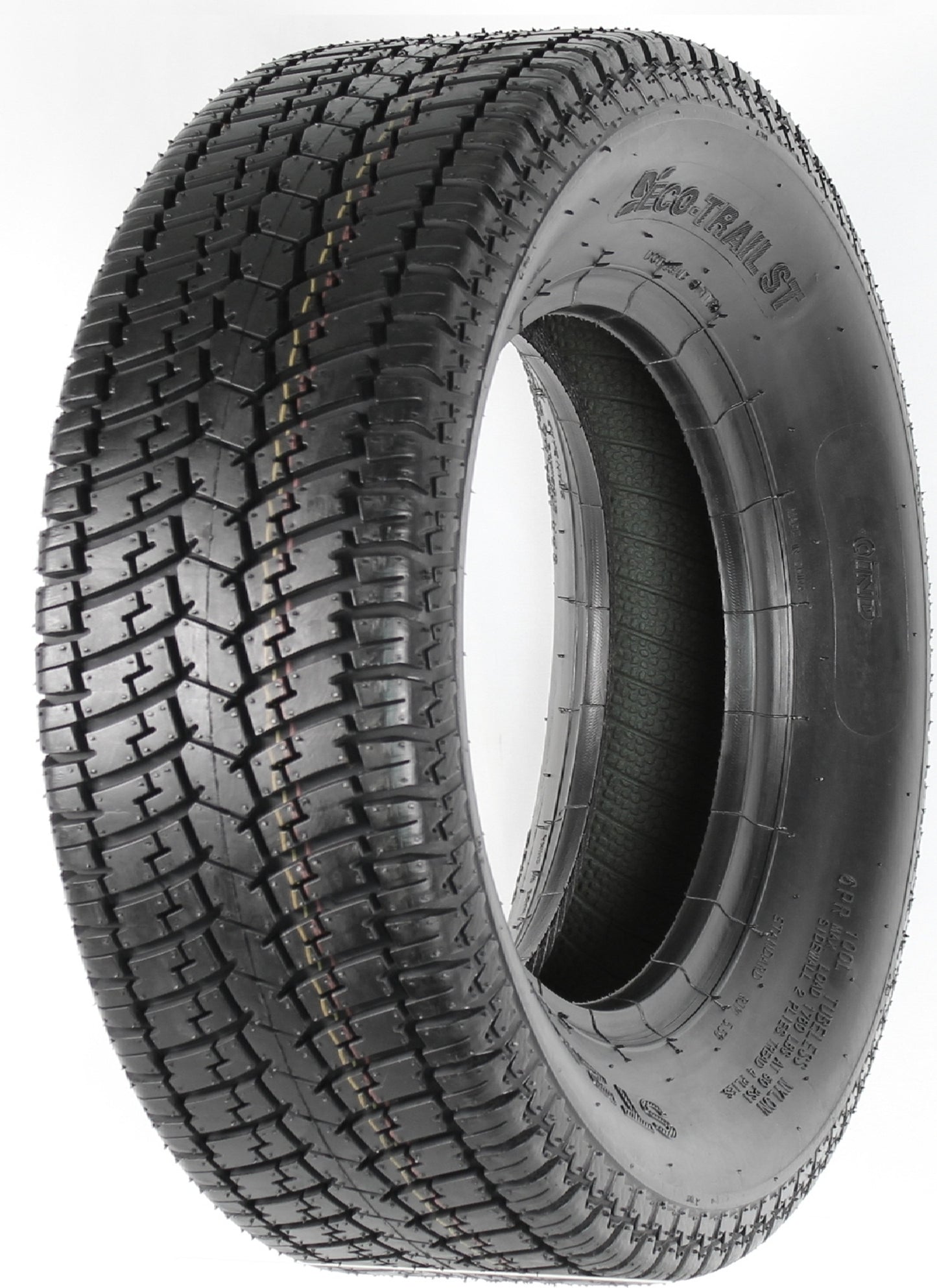 eCustomrim ST225/75D15 DEEP TREAD Trailer Tire Bias Ply Load D 2540 Lbs.