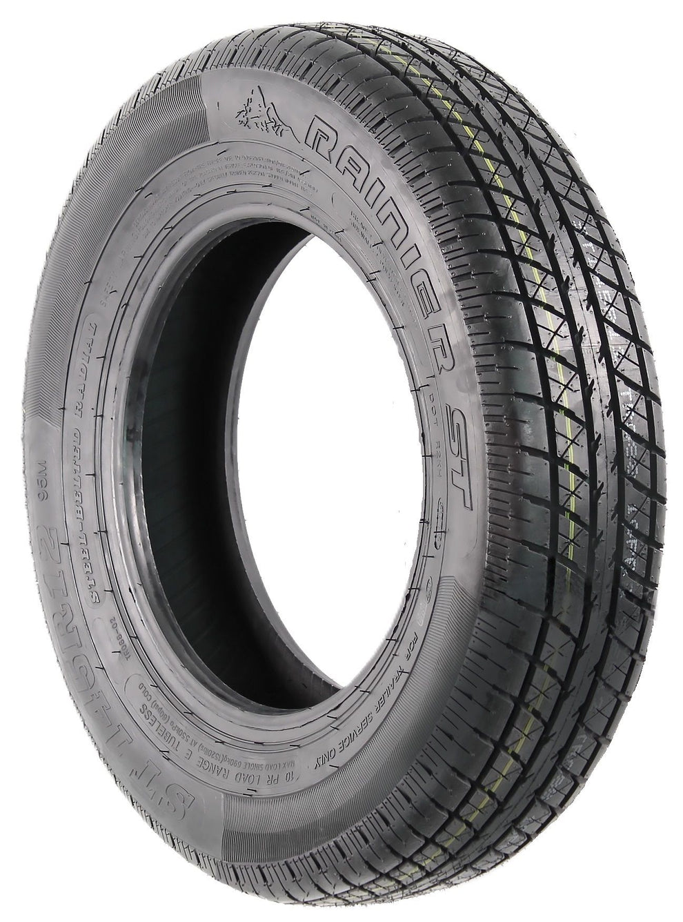 ST145/R12 145/R12 DEEP TREAD Steel Belted Radial Trailer Tire Load E 1 ...